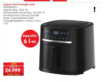 Spar Xiaomi forró levegős sütő ajánlat