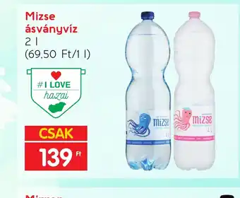 Mizse ásványvíz 2l