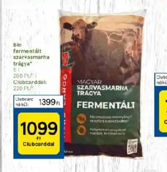 Tesco Bio fermentált szarvasmarha trágya ajánlat