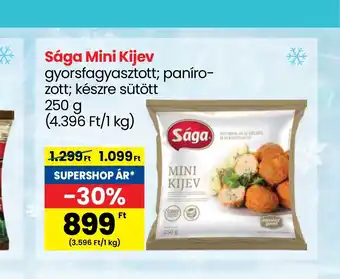 Spar Sága Mini Kijev 250g ajánlat