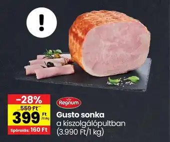 Spar Gusto sonka 10dkg ajánlat