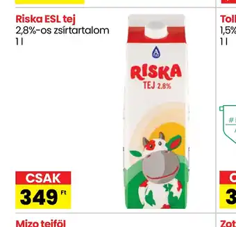Spar Riska ESL tej 1l ajánlat