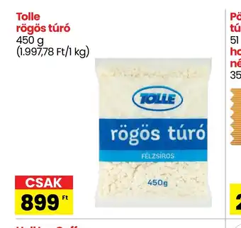 Spar Tolle rögös túró 450g ajánlat