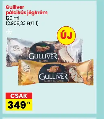 Spar Gulliver pálcikás jégkrém 120ml ajánlat
