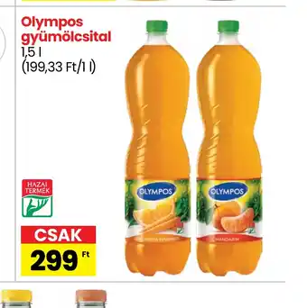 Spar Olympos gyümölcsital 1,5l ajánlat