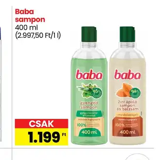 Spar Baba sampon 400 ml ajánlat