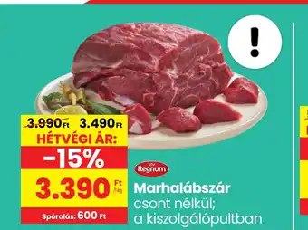 Spar Marhalábszár 1kg ajánlat
