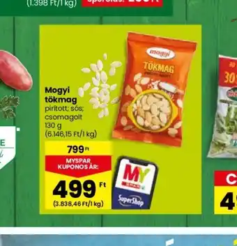 Spar Mogyi tökmag 130g ajánlat