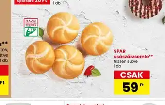 Spar SPAR császárzsemle 1db ajánlat