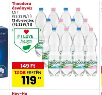 Spar Theodora ásványvíz 1,5l ajánlat