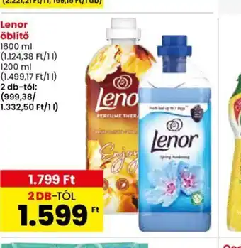 Spar Lenor öblítő 1600ml ajánlat