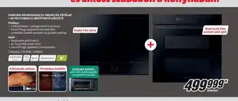 Media Markt SAMSUNG NZ64B5066GK/U2 INDUKCIÓS FŐZŐLAP + NV7B5775WAK/U3 BEÉPÍTHETŐ GÖZSÜTŐ ajánlat