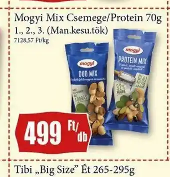 FullDiszkont Mogyi Mix Csemege/Protein 70g Tuc / Tuc Mini 100g ajánlat