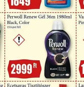 Perwoll Renew Gél 36m 1980ml