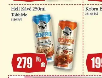 FullDiszkont Hell Kávé 250ml ajánlat