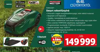 Lidl PARKSIDE® Smart robotfűnyíró ajánlat