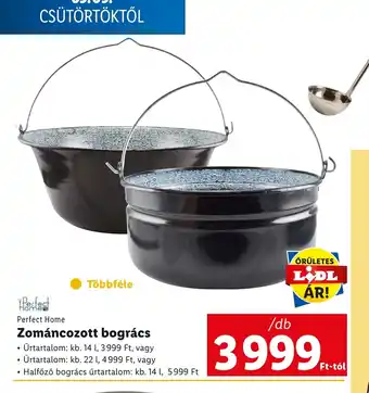 Lidl Perfect Home Zománcozott bogrács 1db ajánlat