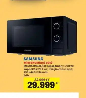 Interspar SAMSUNG Mikrohullámú sütő ajánlat