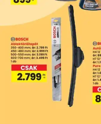 Interspar BOSCH Ablaktörlőlapát 1db ajánlat