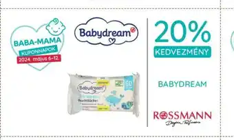 Rossmann Babydream ajánlat