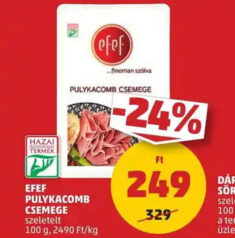 PENNY EFEF PULYKACOMB CSEMEGE 100g ajánlat