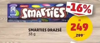 PENNY SMARTIES DRAZSÉ 38 g ajánlat