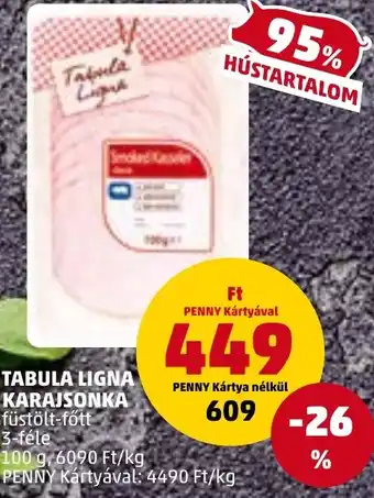 PENNY TABULA LIGNA KARAJSONKA 100g ajánlat