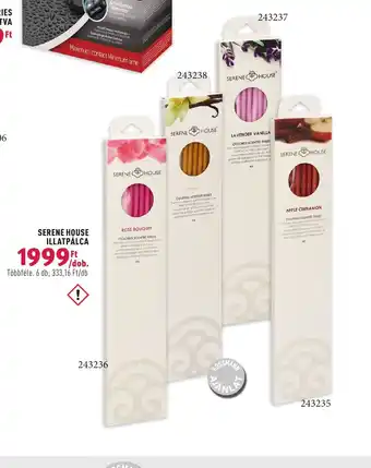 Rossmann SERENE HOUSE ILLATPÁLCA 1db ajánlat
