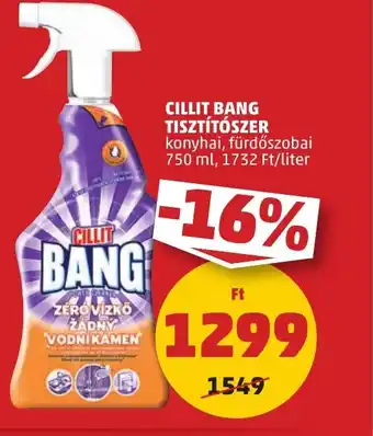 PENNY CILLIT BANG TISZTÍTÓSZER 750ml ajánlat