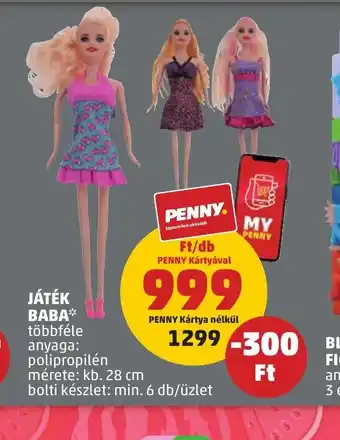 PENNY JÁTÉK BABA ajánlat