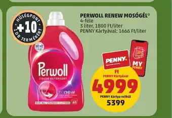 PENNY PERWOLL RENEW MOSÓGÉL 3l ajánlat