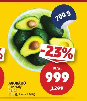 PENNY AVOKÁDÓ 700g ajánlat