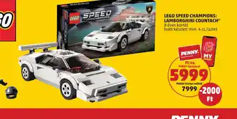 PENNY LEGO SPEED CHAMPIONS: LAMBORGHINI COUNTACH ajánlat