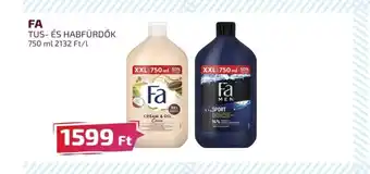 CBA FA TUS- ÉS HABFÜRDŐK 750ml ajánlat