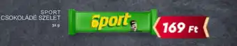 SPORT CSOKOLÁDÉ SZELET 31g