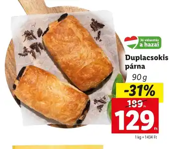 Lidl Duplacsokis párna 90g ajánlat