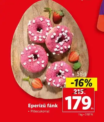 Lidl Eperízű fánk 56g ajánlat