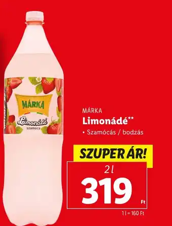 Lidl MÁRKA Limonádé 2l ajánlat