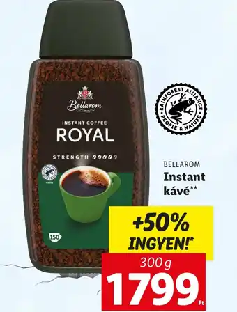 Lidl BELLAROM Instant kávé 300g ajánlat