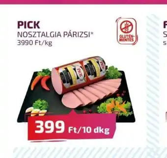 CBA PICK NOSZTALGIA PÁRIZSI 10dkg ajánlat