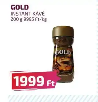 CBA GOLD INSTANT KÁVÉ 200g ajánlat