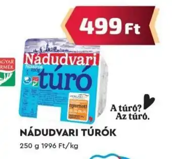 NÁDUDVARI TÚRÓK 250g