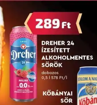 Príma DREHER 24 ÍZESÍTETT ALKOHOLMENTES SÖRÖK 0,5l ajánlat