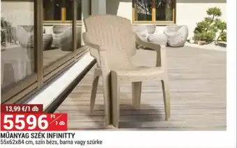 Merkury Market MŰANYAG SZÉK INFINITTY 1db ajánlat