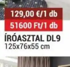 ÍRÓASZTAL DL9