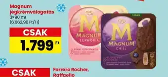 Spar Magnum jégkrémválogatás 3×90 ml ajánlat