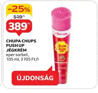 Auchan CHUPA CHUPS PUSH UP JÉGKRÉM 105ml ajánlat