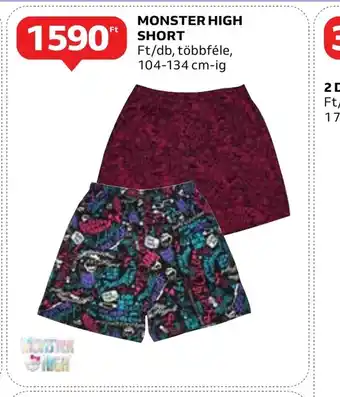 Auchan MONSTER HIGH SHORT 1db ajánlat