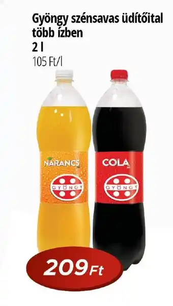 Gyöngy szénsavas üdítőital 2l