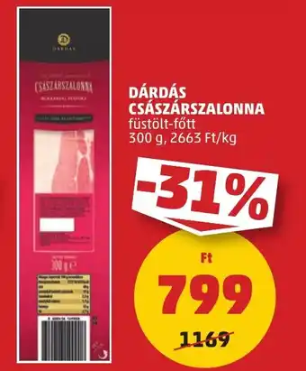 PENNY DÁRDÁS CSÁSZÁRSZALONNA 300G ajánlat